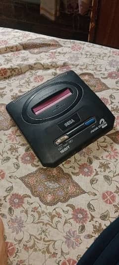 saga Maga drive 2 16 bit wala consoles with 1 free game cassette 0