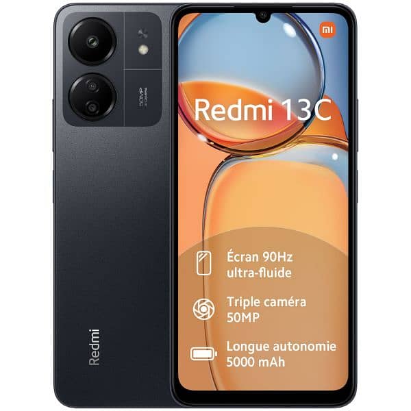 Redmi 13c 6 128 1 month 10 uses  black fresh condition 0