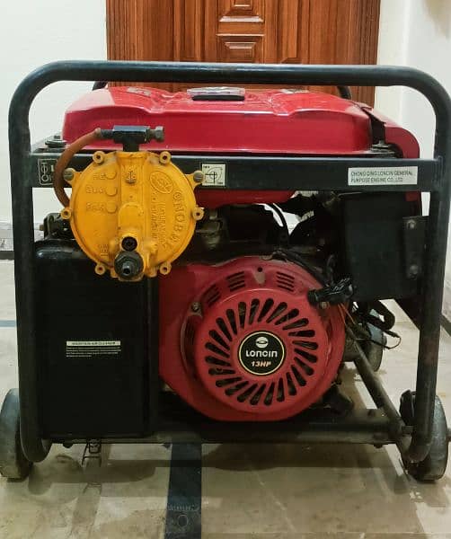 Loncin Generator LC6500DDC /Power Fast 5.5kw. only 6th month used. 3