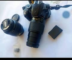 Nikon d3200 with 2 lens