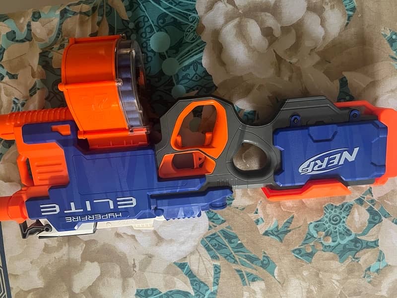 nerf gun elite machine gun 2