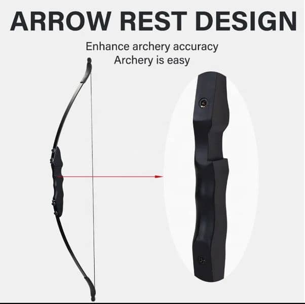 Archery bow with 3 Arrows 0