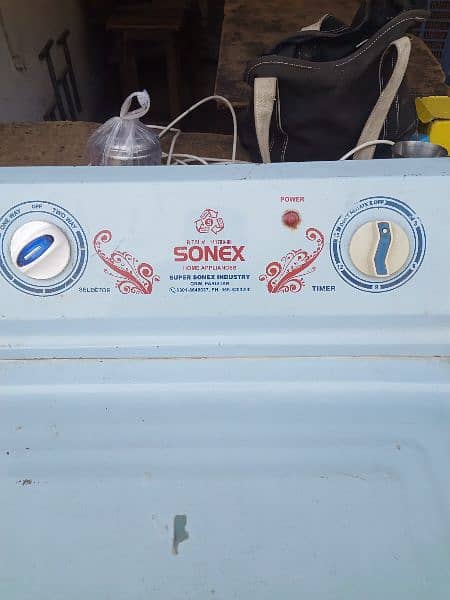 Sonex washing machine copper wending 2