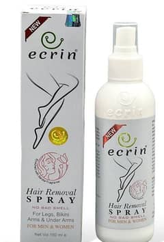 Gentle hair remover spray