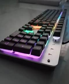 RGB Gaming Professional Keyboard Brand New Metal Front
