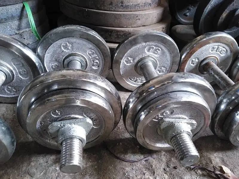 Weight Plates || gym plates || dumbell || Rubber coated plate 7