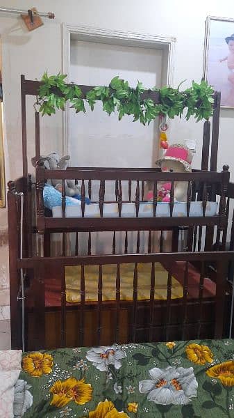 wooden baby cart 1