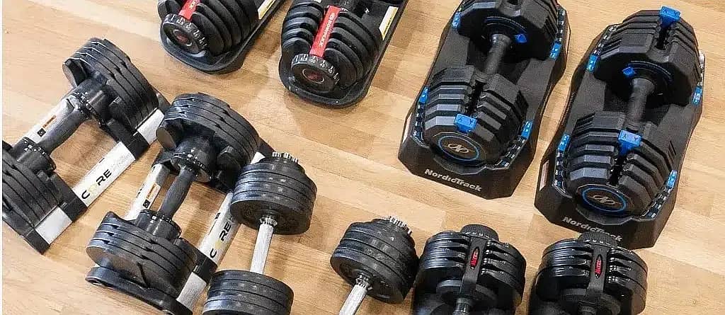 Rubber coated Dumbbell / Dumbell / Dumbell for home/ Chrome dumbell 6