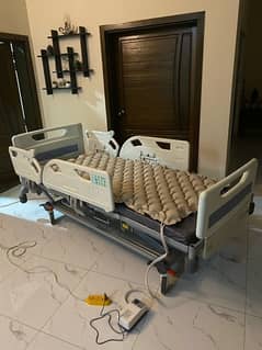 Fully automated hospital/ICU bed with mattress