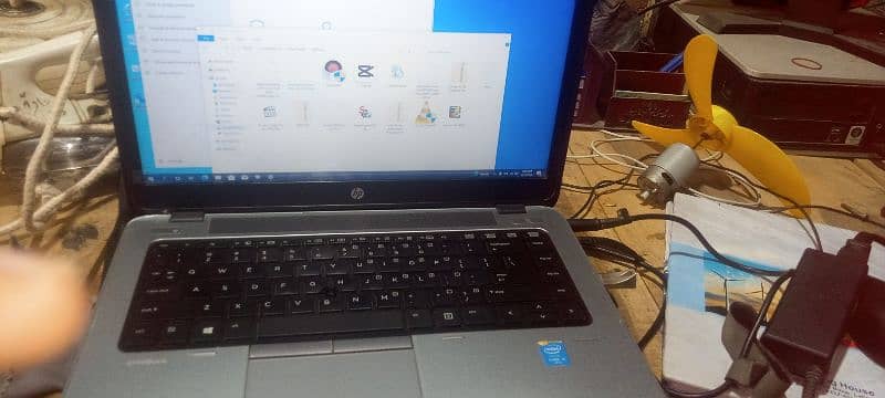 hp elite book Core i5 4th Gen 8gb ram 128 gb SSD back light keyboard 1