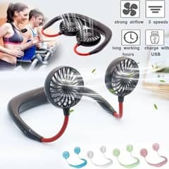 Hanging Rechargeable Neck Fan