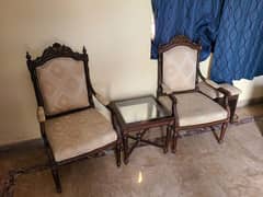 Room Chairs set like new. rarely used