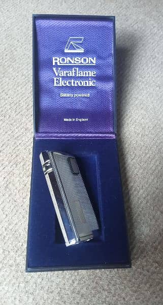 Ronson varaflame Electronic Lighter UK 1