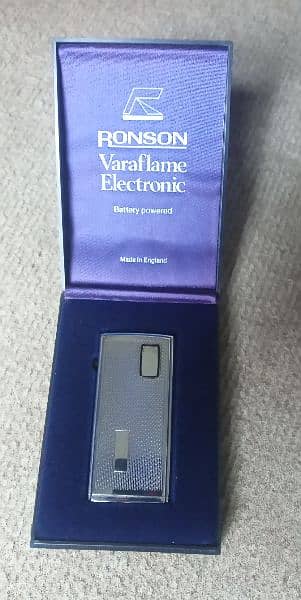 Ronson varaflame Electronic Lighter UK 2