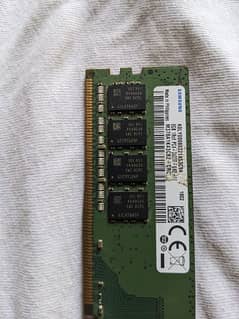 SAMSUNG 8GB RAM DDR4 PC4-19200, 2400MHZ