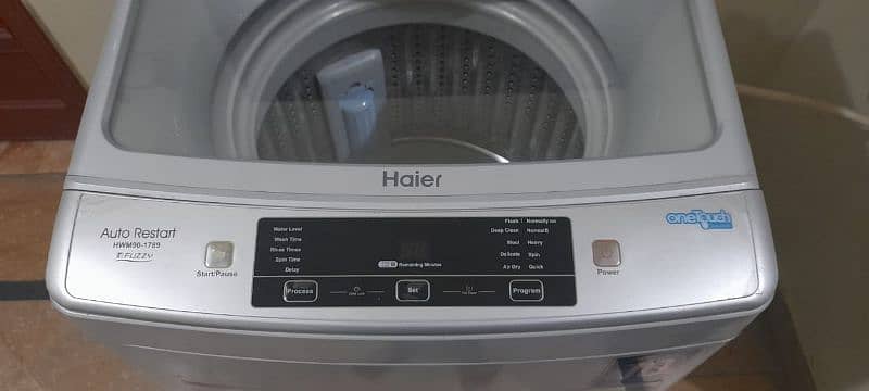 Haier Automatic Washing Machine 9kg Very Good Condition For Sale 0