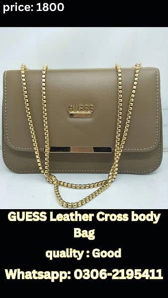 Ladies Cross body bags and hand Carry available 3