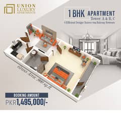 Studio Apartments Possession Ready Union Luxury Apartments Etihad Town Lahore 0