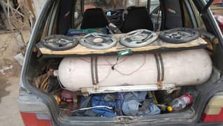 mehran cng kit and cylinder
