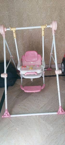 baby swings 1 yaer ago we buy pink colour 1