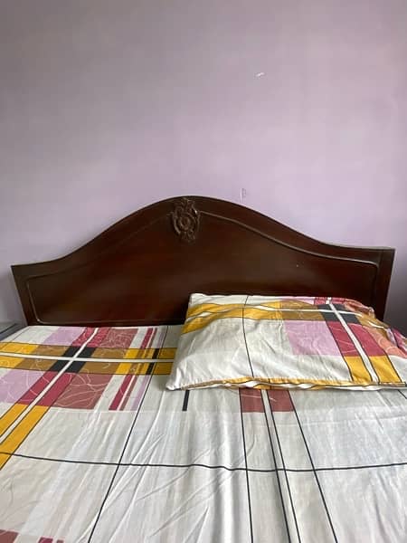 Double Bed Pure Wooden 1