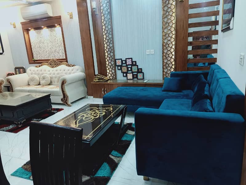 5 Marla  Full Furnished House For Rent secter D BahriaTown Lahore 20