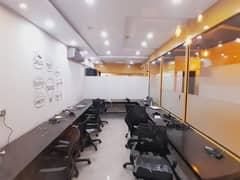 8 MARLA FULL LUXERY FURNISHED OFFICE FULLY RENOVATE WITH BIGGEST ELEVATOR INSTALLED FOR RENT AND SETUP FOR SALE IN DHA PHASE-5 0