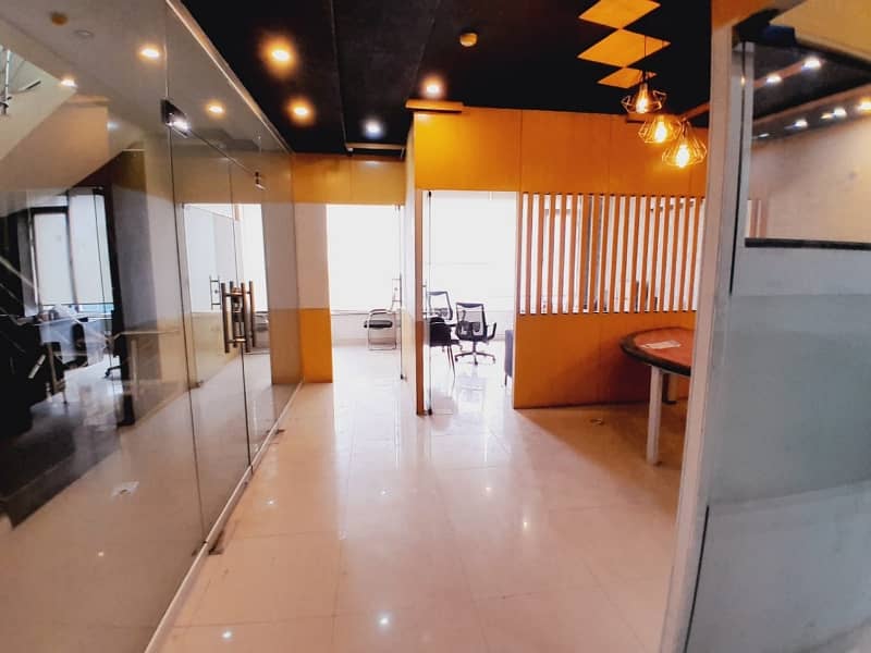 8 MARLA FULL LUXERY FURNISHED OFFICE FULLY RENOVATE WITH BIGGEST ELEVATOR INSTALLED FOR RENT AND SETUP FOR SALE IN DHA PHASE-5 15