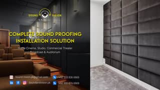 Sound proofing, Acoustic and custom interior