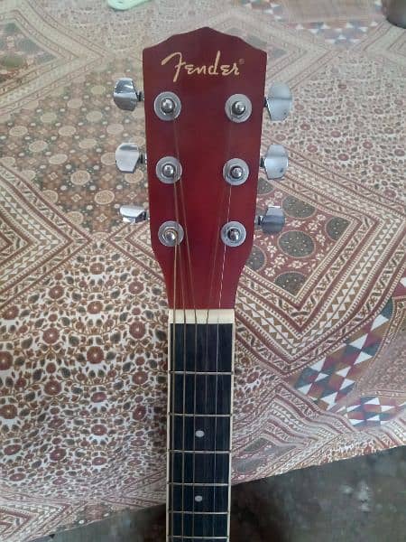 Fender full size guitar matte Sunburn colourway coated strings 1