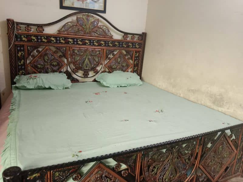 iron bed full king size for sale 0