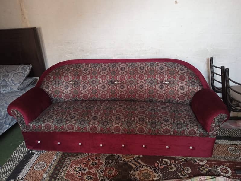 Sofa set/5seater sofa/wooden sofa/poshish sofa /furniture 1