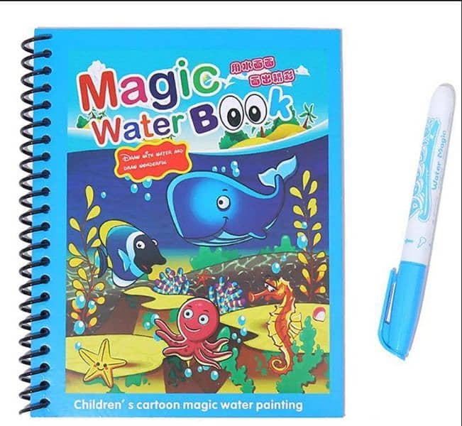 Magic learning book with magic pen 1