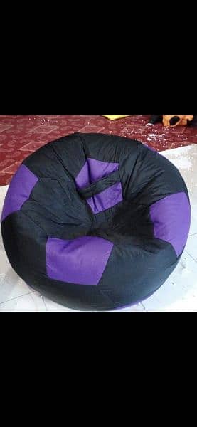 Football bean bag 3