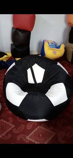 Football bean bag 10