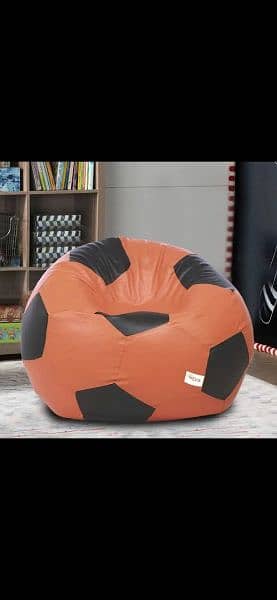 Football bean bag 12