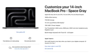 2024 MacBook Pro M3 Ram 16 GB SSD 1 TB Apple Wattanty