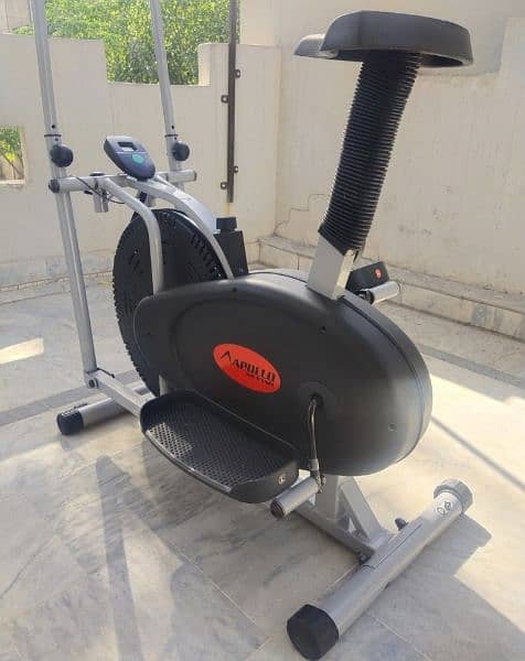 exercise cycle airbike elliptical tredmil recumbent spin bike machine 11
