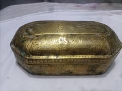 Antique Brass box