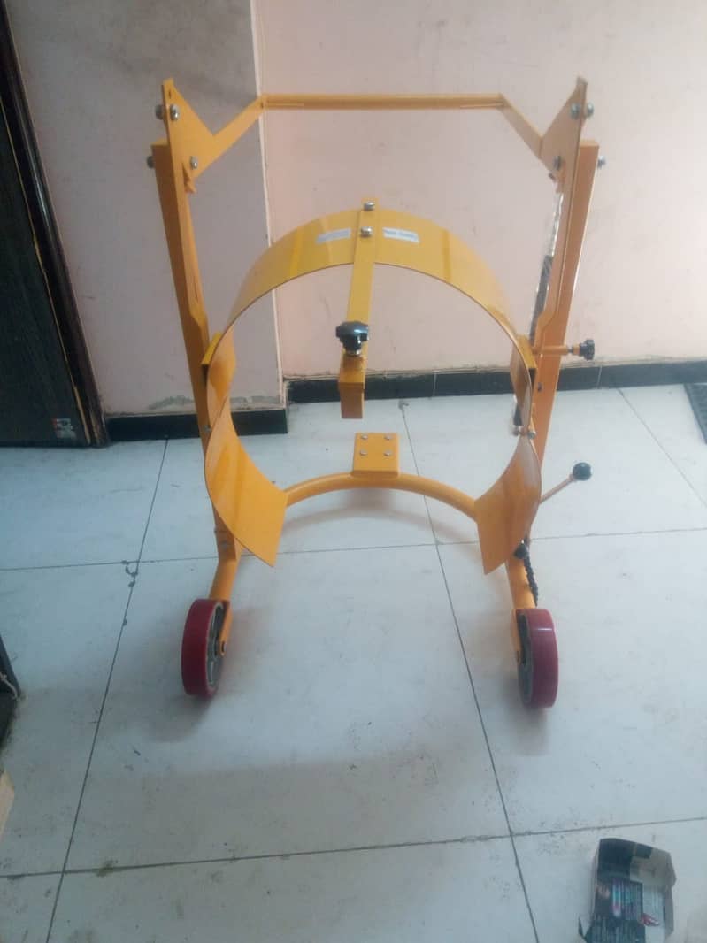 Drum trolley, tilter, drum mover, drum transporter pakistan drum move 2