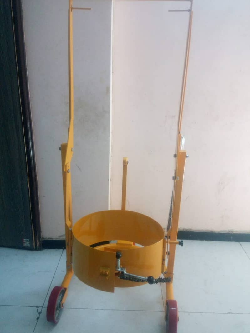 Drum trolley, tilter, drum mover, drum transporter pakistan drum move 4