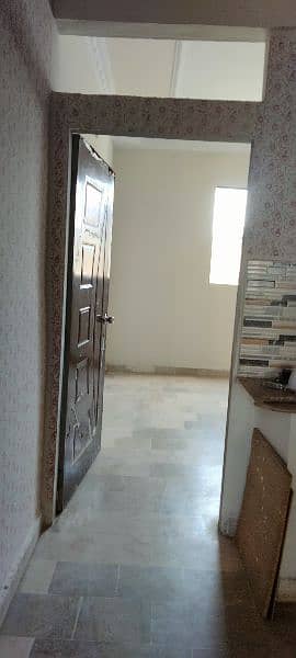 New Flat (5th Floor )Available for Sale(18 lacs ) at Liaquatabad No 2 1