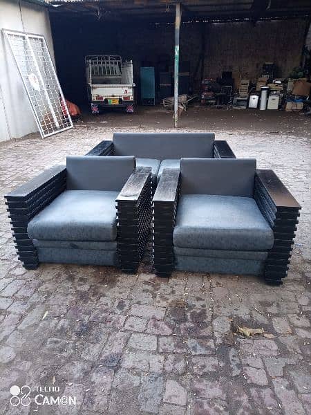 Imported Sofa Set Canada Embassy Auctioned ( Solid & Heavy Structure) 4