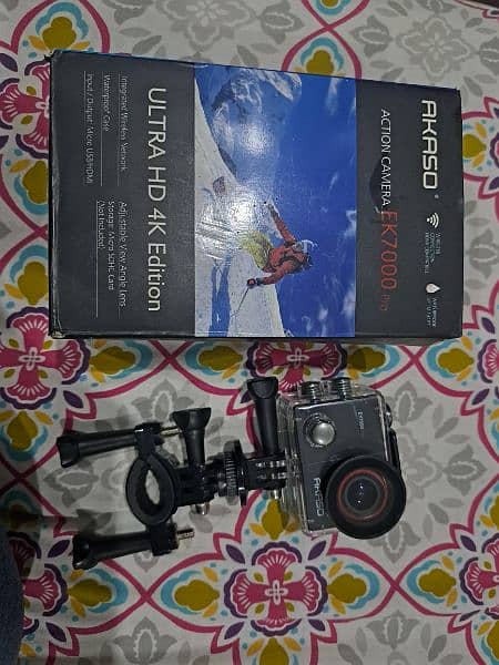 akaso 4k action camera for sale cib 3