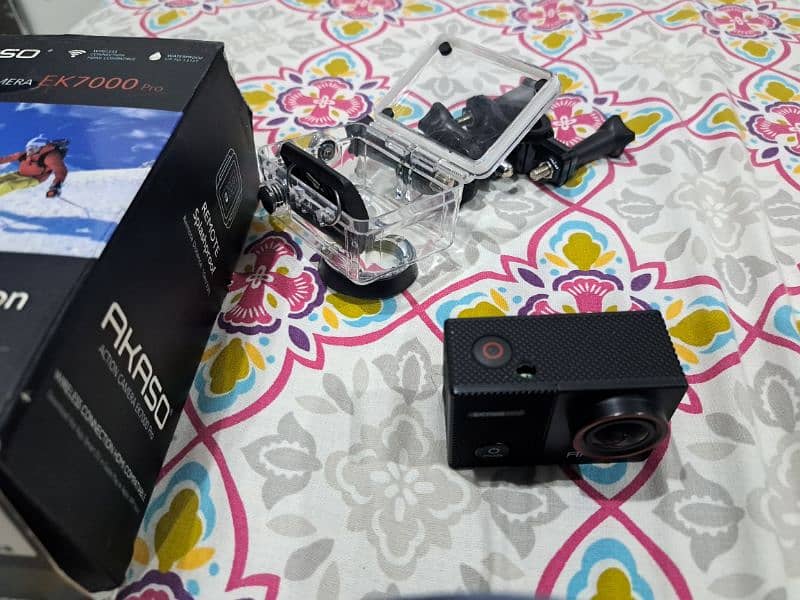 akaso 4k action camera for sale cib 7