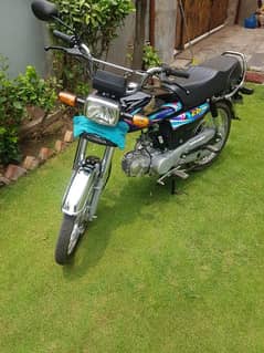 new bike just 500km with registered number plate