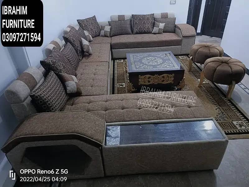 L shape sofa/L shape sofa/corner sofa/9 seater sofa set/puffy sofa 3