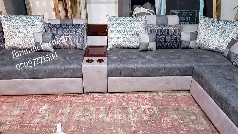 L shape sofa/L shape sofa/corner sofa/9 seater sofa set/puffy sofa 7