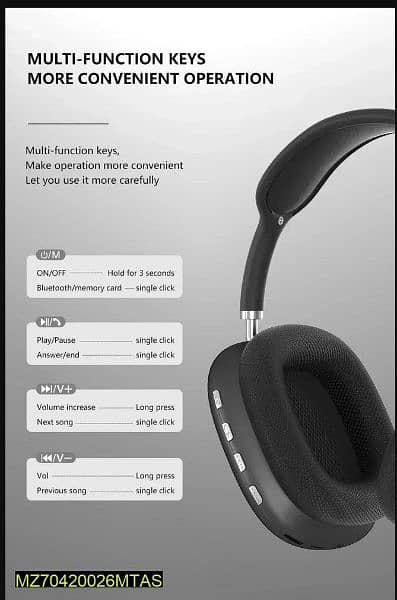 P9 wireless headphones 13