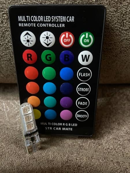 parking led bulb with remote 0